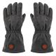 GLOVII Heated Leather Gloves for Everyday Use, Size L, GI2BL