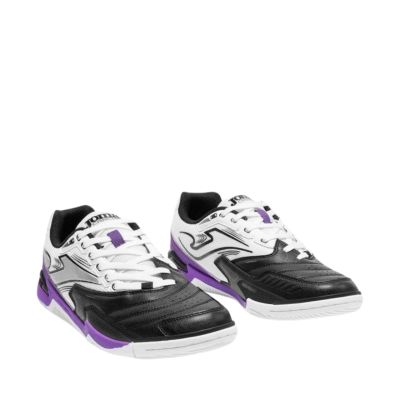 2. Joma Cancha 2601 Indoor football shoes black and white CANS2601IN