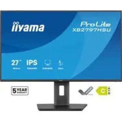 21. iiyama ProLite XB2797HSU-B1 computer monitor 68.6 cm (27") 1920 x 1080 px Full HD LED Black