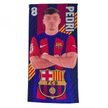 FC Barcelona Pedri beach towel microfiber 70X140 120010