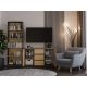 7. 2-DOOR 3-DRAWER ANT/ART CHEST OF DRAWERS ARTISAN TABLETOP SET