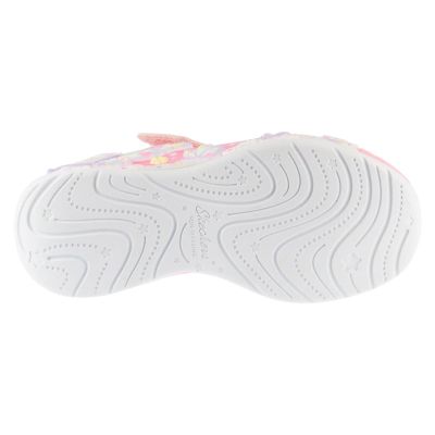4. Skechers S-Lights: Butterfly Bliss 303065LC-LPMT Pink, Size 27