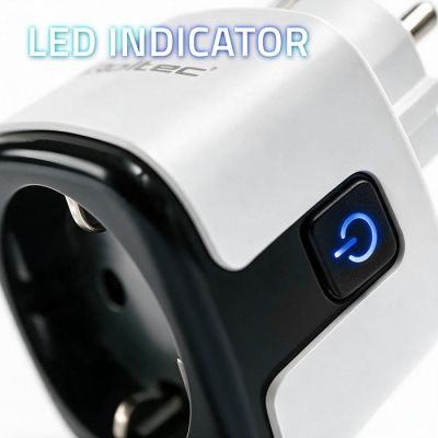 3. QOLTEC SMART WI-FI SOCKET 16A | TIMER WATTMETER | TUYA