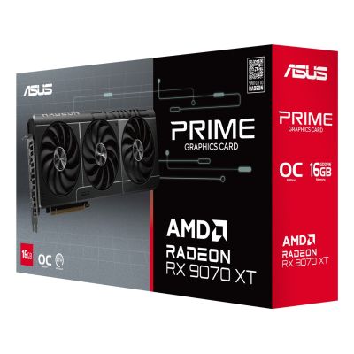 18. graphics card ASUS PRIME RX9070XT O16G