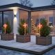 12. LED GARDEN DECORATION SUGAR LOLLIPOPS SET OF 3 WARM LIGHT