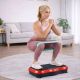 6. Extralink Moonwalk Spin Move Vibration Platform for Fitness Exercises 200W red