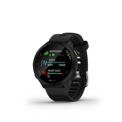 16. Garmin Forerunner 55 Black sports watch