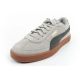 3. Puma Club II Era men's sports shoes, leather sneakers, gray