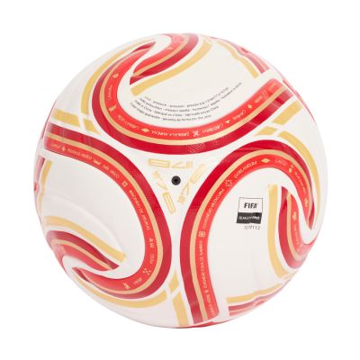 6. Football adidas Spain RFEF 26/27 Competition white-red-orange KE5081