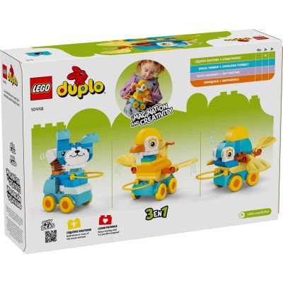 2. LEGO DUPLO 10448 3in1 Animals on Wheels