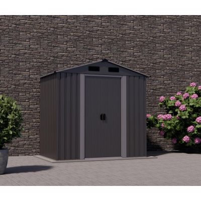 10. METAL GARDEN TOOL HOUSE 125X195X207CM