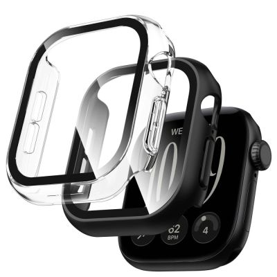 Tech-Protect Defense Black & Clear 2-Pack Cases for Apple Watch 42 mm