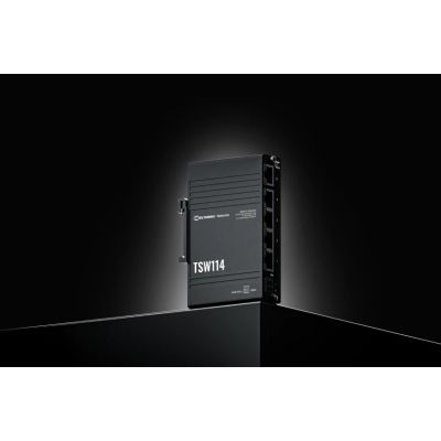 8. Switch Teltonika TSW114000000 Gigabit Ethernet (10/100/1000) Black