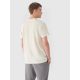 2. Men's regular plain T-shirt 4F 4FRAW24TTSHM2602-83S