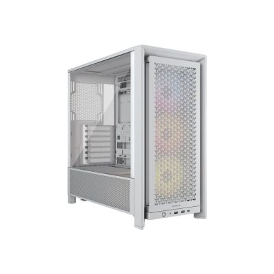 5. Corsair 4000D RS ARGB White Case