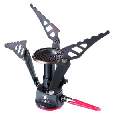 5. The lightest tourist stove for gas cartridges (valve or thread) SPARK 80gram 2.6kW