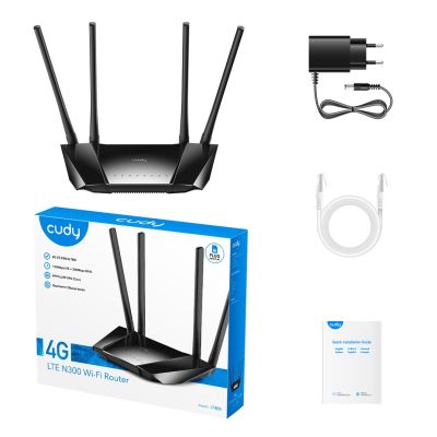 5. CUDY LT400_EU router 300 Mbps Wireless N 4G LTE Cat.4 SIM