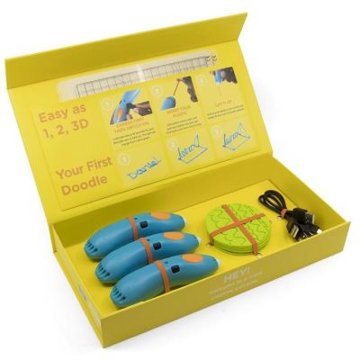 4. 3Doodler Start EDU Plastic Blue, Cyan, Green, Gray, Orange, Red, White, Yellow