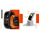4. Smartwatch GIEWONT Black Orange 2 Straps GW200-9