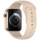 2. Tech-Protect Silicone Strap for Apple Watch 44 / 45 / 46 / 49 mm - Beige