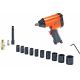 B&D IMPACT WRENCH 1/2" + UD SOCKETS 10 pcs ........