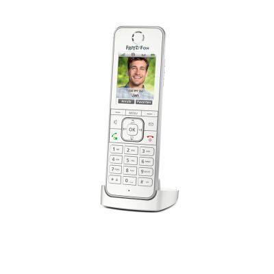 2. FRITZ!Fon C6 DECT Phone Caller Name and Identification White