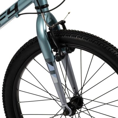 12. Huffy Literide Alu 20” Silver-Turquoise Bike (23005W)
