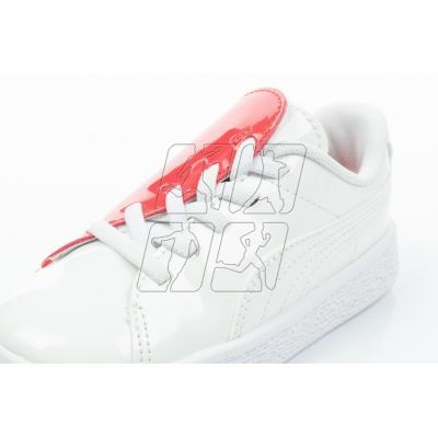 6. Puma Basket Crush Patent Baby Jr 369676 01