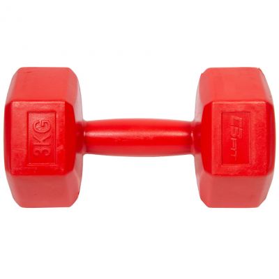 2. EB FIT composite dumbbell set 2x3kg red 1027036