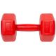 2. EB FIT composite dumbbell set 2x3kg red 1027036