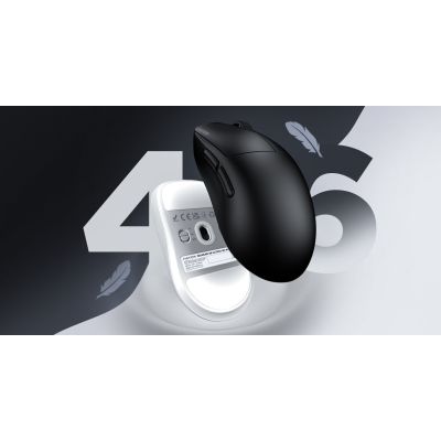 9. HATOR Quasar 3S Ultima 8K Wireless Gaming Mouse Right Side RF Wireless + Bluetooth + USB Type-C Optical 30000 DPI