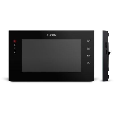 ELFON OPTIMA OP-VM7F Black Monitor