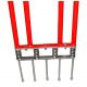 2. Football wall PDM-SP180L4 180 cm HS-TNK-000008368