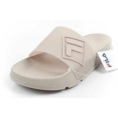 7. Fila women's sports slippers Morro comfortable shoes beige fashionable