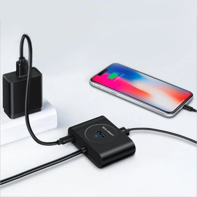 6. Ugreen HUB 4x USB 3.2 Gen 1 (0.5 m cable) black (20290)