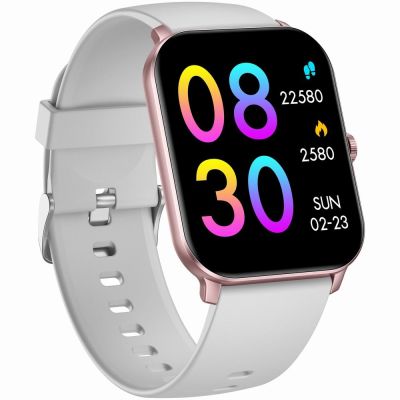 5. Smartwatch Gravity Rose Gold Gray GT36-2