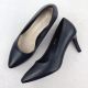 4. Sergio Leone 1336 navy blue women's pumps