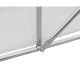 16. GREENHOUSE GARDEN TUNNEL 200x200x200CM PE STRUCTURE WHITE STEEL