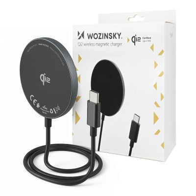 10. Wozinsky 15W Wireless Qi2 Inductive Charger - Black