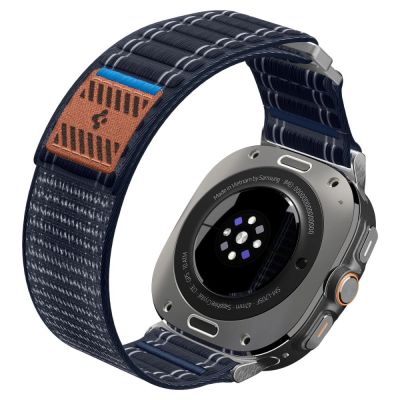 10. Spigen WBF0 Strap for Samsung Galaxy Watch Ultra 47mm - Navy Blue