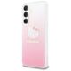 2. Hello Kitty IML Gradient Electrop Kitty Head case for Samsung Galaxy A55 - pink