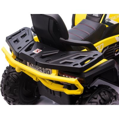 33. BATTERY-POWERED QUAD CAR TRAPPER YELLOW 1033013