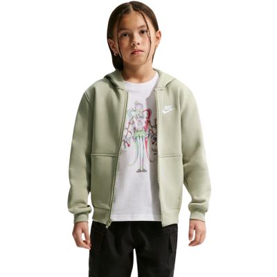 Nike Sportswear Club Fleece Kids' Sweatshirt Light Green FD3004 304