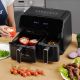 17. Air Fryer ZELMER ZAF900 5.5l Dual with double basket