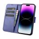 3. iCarer Wallet Case 2in1 Cover iPhone 14 Pro Max Leather Flip Cover Anti-RFID Light Purple (WMI14220728-LP)