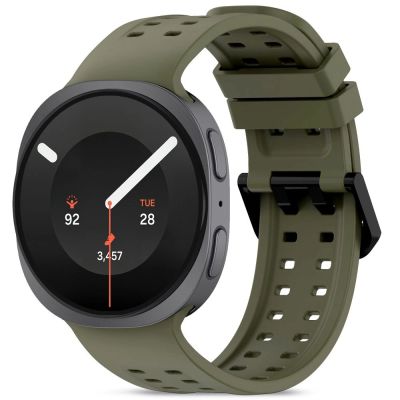 Tech-Protect Silicone Air Strap for Samsung Galaxy Watch 40/44/46 mm - Olive