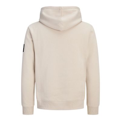 4. Jack&Jones Men's Hoodie JJCLEVELAND SWEAT HOOD SN 12298441 MOONBEAM