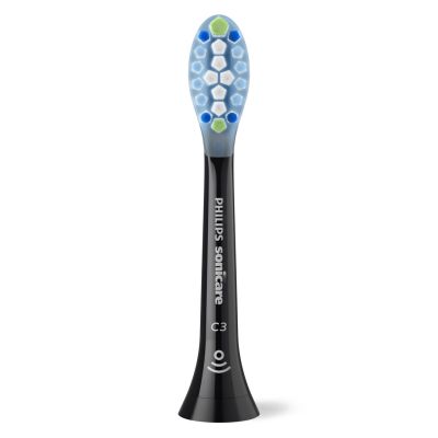 9. PHILIPS HX9045/88 Toothbrush Heads Set 4+1 Black