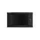 4. Lanberg WF01-6406-10B single-section lockable cabinet (6U; 368mm / 600mm / 450mm; wall-mounted; Glass; 19''; black)