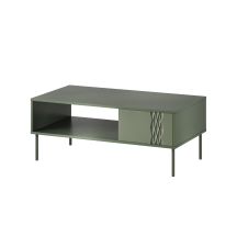 TRESSE coffee table/table 110x60x40 matt green